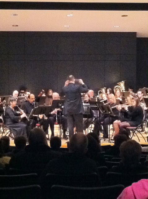 Josh Falcone | General Assignment ReporterThe Southern Connecticut State University Wind Ensemble performed “After a Gentle Rain” in memory of Dr. Myron Moss. 
