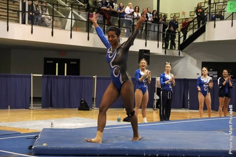 Photo Courtesy | southernctowls.comGymnastics has finished in first place in each of their three meets this season.