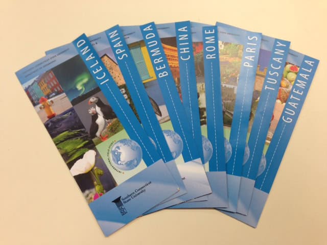 Ivylee Rosario | News EditorBrochure’s from the International Programs Office.