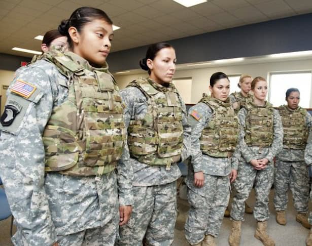 Photo Courtesy  |  theatlantic.comOn Jan. 24, Defence Secretary Panetta said women can be on the front lines of combat.
