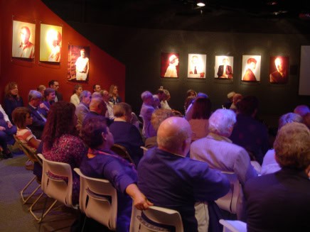 photo courtesy | hhrc.uma.eduGuests gathered to take part in Holocaust Remembrance Day.