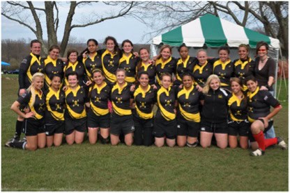 The SCSU Women's Rugby Team