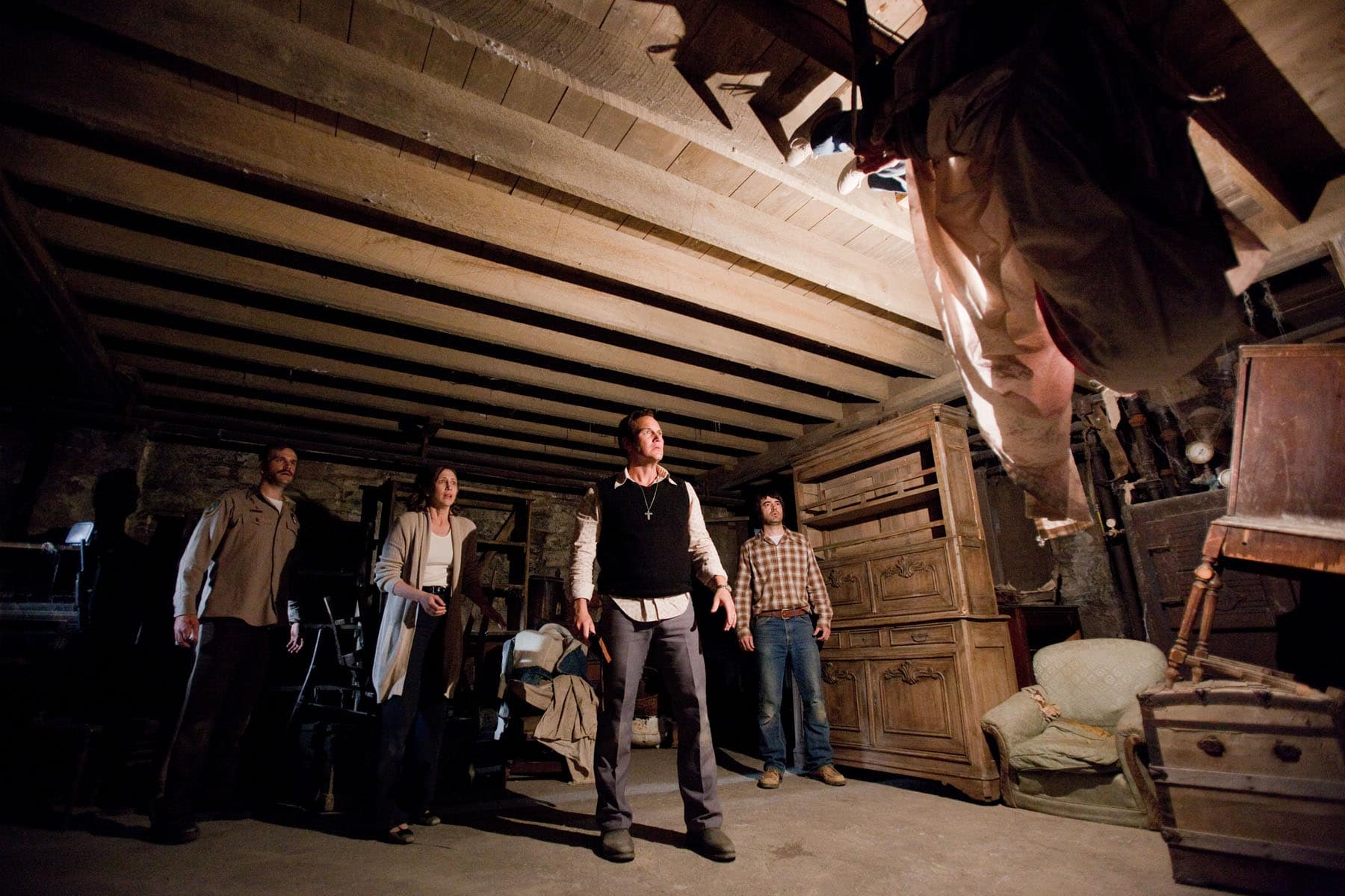 A still from the movie "The Conjuring"