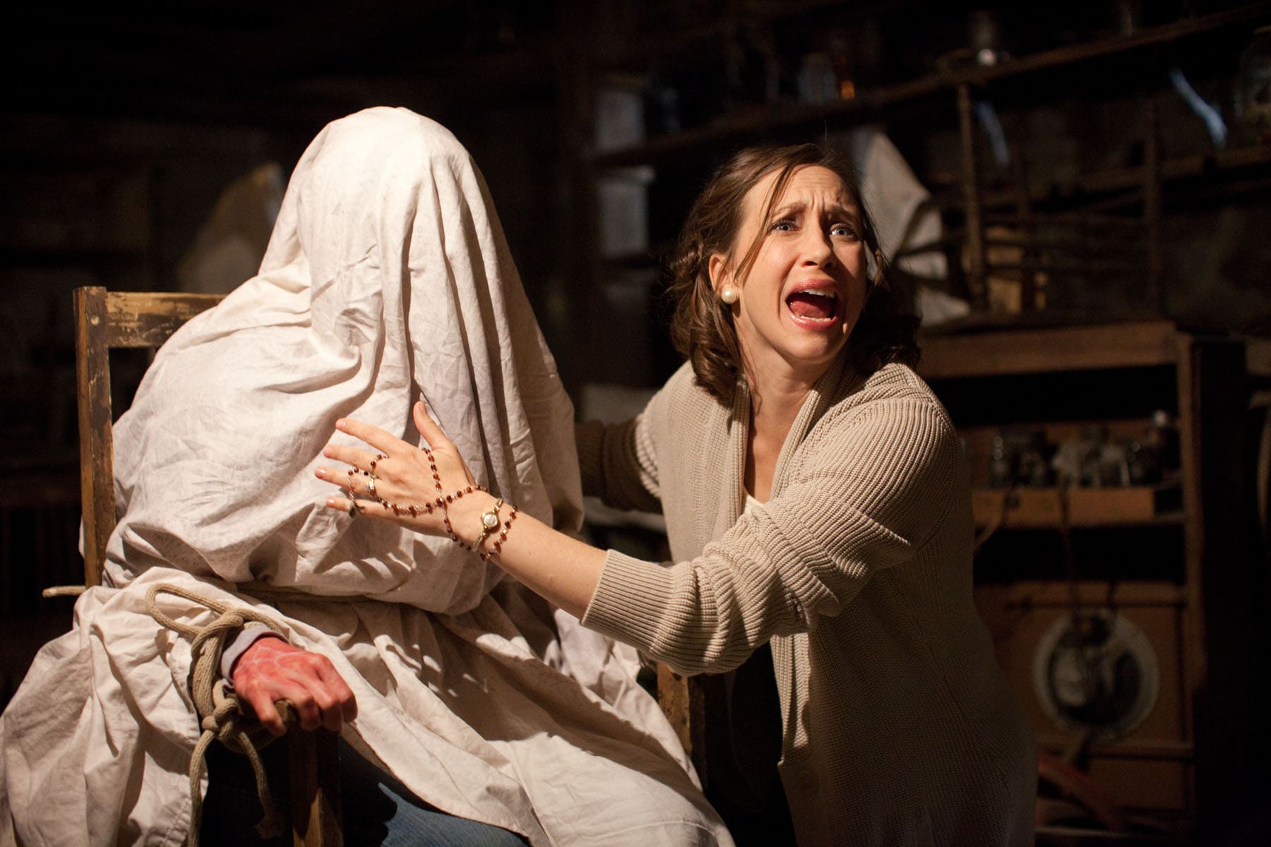 A still from the movie "The Conjuring"