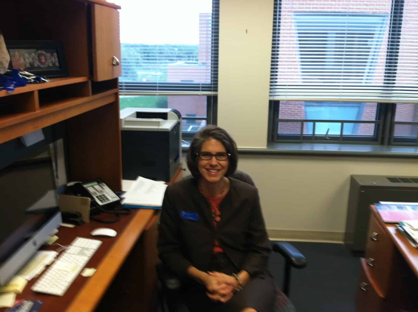 Dr. Tyree, the new vice president of student affairs