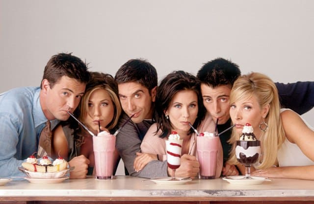 The cast of FRIENDS