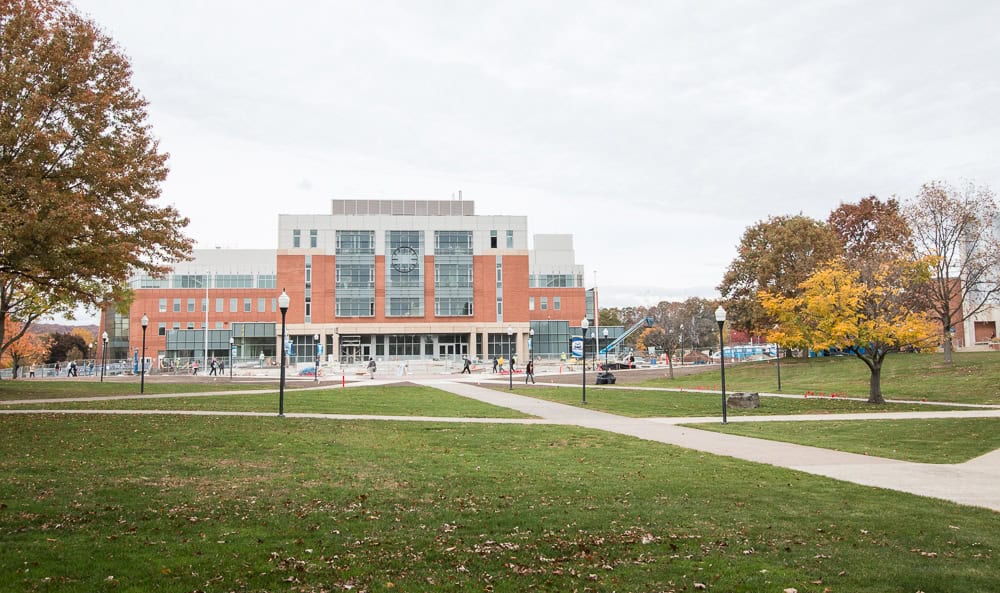 Library and quad