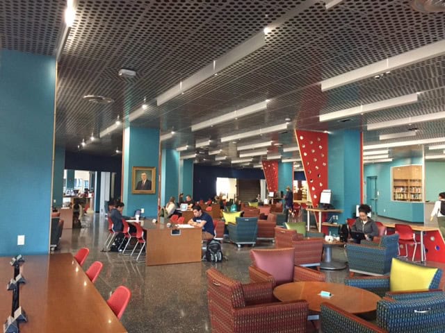 Buley Library- Learning Commons- Photo credit Laura Gustafson