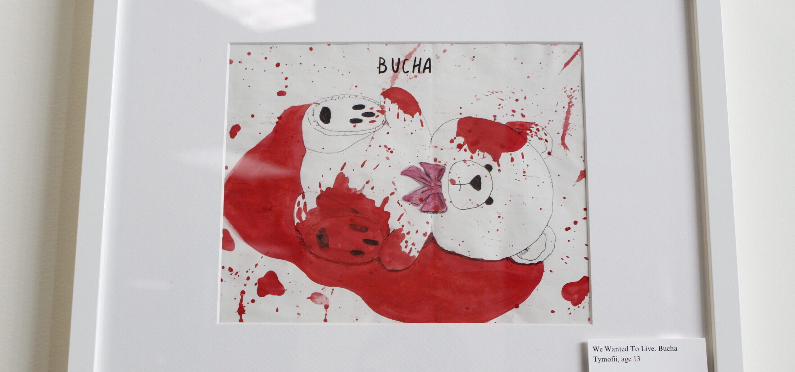 One of the pieces displayed in the exhibit. Photos by Valentina Toro